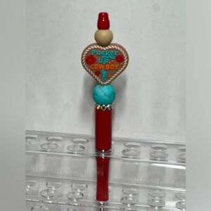 Beadable pen